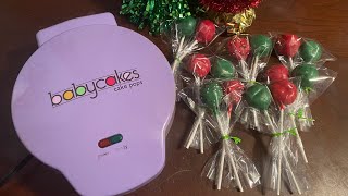 How To Make Cakepops From Cake Mix Using BabyCakes Cakepop Maker Easy Tutorial [upl. by Gelb39]