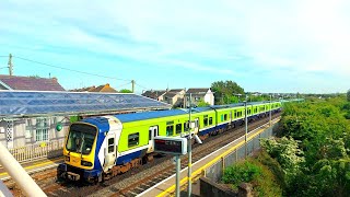 Class 29000 Stops Off At Skerries Train Station [upl. by Cogn]