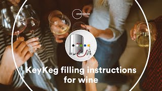 KeyKeg Filling Instruction Wine [upl. by Fife]