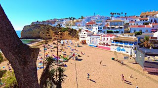 🇵🇹 Carvoeiro Algarve – September 2023 – Walking Tour 4K [upl. by Sulokcin]