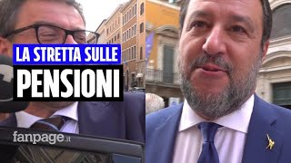 Pensioni 2024 la Lega contesta le nuove misure Ma Salvini quotTroveremo una soluzione positivaquot [upl. by Alphonsine]