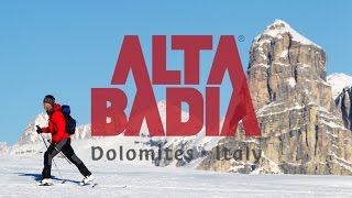 Pelli di foca Skitouren Skitouring  Alta Badia [upl. by Beghtol]