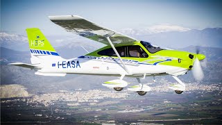 Tecnam P2010 H3PS Hybrid first flight [upl. by Ferris850]