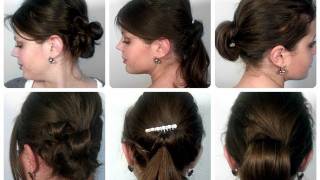 AcConciate per le feste tre chignon facili [upl. by Aelram361]