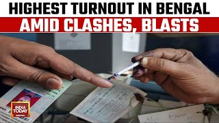 Lok Sabha Election 2024 2541 Voter Turnout Till 11 Am West Bengal Records Highest Turnout [upl. by Noevad]