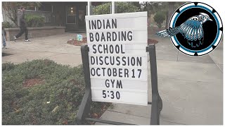 Indian Boarding School listening session held in Tribal Gym [upl. by Aglo]