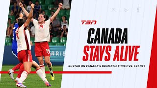 Canadas incredible finish to stay alive at Paris 2024 [upl. by Beghtol]