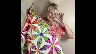 How to Make a Blooming Nine Patch Quilt with Lori Allison  Part 1 [upl. by Euqinahc996]