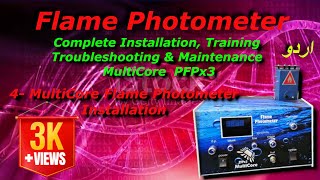 Flame Photometer  Flame Photometer Installation  How to operate Flame Photometer [upl. by Nealah]