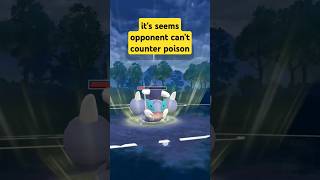 Opponent has no Counter for Poison  pvp battle in Halloween Little Cup pokemongo pokemongame [upl. by Oicnaneb]