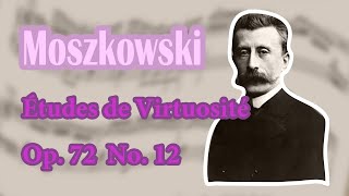 WeiTsun Chen  Moszkowski  15 Etudes de virtuosite Op 72  No 12 in Dflat Major [upl. by Ytsanyd]