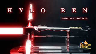 Kylo Ren Neopixel Lightsaber Unboxing [upl. by Oalsinatse62]