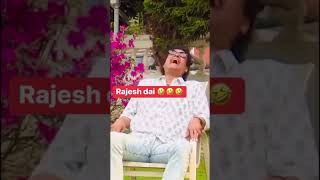 rajesh dai funny dilog with risi dhamala sir funny ptilove comedy [upl. by Lirva]