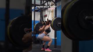 Pause Back Squat  120115110KG  Ornella Nicolosi crossfit viralvideos shorts shortsfeed [upl. by Anirtac]