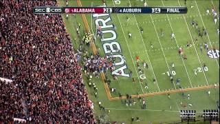 2013 Iron Bowl ending HIGH DEFINITION Auburn beats Alabama [upl. by Anel]