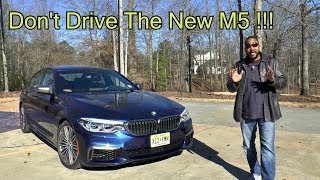 2018 BMW M550i xDrive Review  Why You Shouldnt Drive The New M5 [upl. by Ariom]