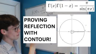 Contour Integrals A Complex Proof of Reflection Formula [upl. by Gilud]