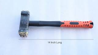 14 inch handheld bushing bit hand bushing tool bit handheld bush hammer tool [upl. by Regdor]