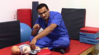 07 Knee amp foot deformities Testing and stretching rectus femoris shortening [upl. by Corell332]