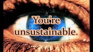 MUSE  UNSUSTAINABLE with lyrics [upl. by Apilef]