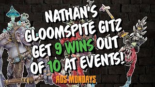 Nathans New Gloomspite Gitz have a 90 Win Rate at Tournaments  AOS Mondays [upl. by Ful]