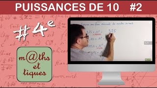 Écrire sous forme décimale un nombre écrit avec des puissances de 10  Quatrième [upl. by Ned]