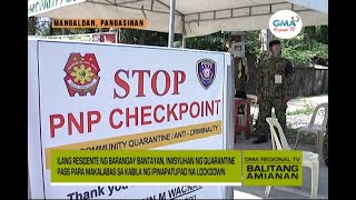 Balitang Amianan Quarantine Pass sa Barangay [upl. by Becky]