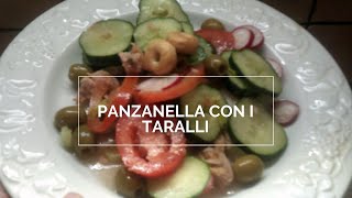 PANZANELLA CON I TARALLI [upl. by Annaerb]