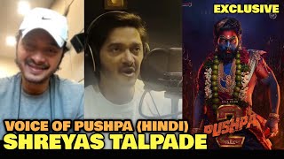 Shreyas Talpade The Voice Of Pushpa 1 amp 2 Hindi EXCLUSIVE INTERVIEW  Pushpa 2 Success  Allu Arjun [upl. by Nahs37]