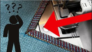 Overlock Inside a Corner  EASY OVERLOCKER TRICKS TO HELP YOU SEW BETTER Overlocker sewinghacks [upl. by Clemens]