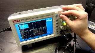 UNIT digital oscilloscope UTD2052CEX review  in english [upl. by Salohcim]