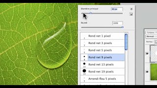 Tutoriel Photoshop  créer des gouttes deau [upl. by Bettye]