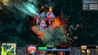 Dota 2  Roshan level 1 with Ursa  Antimage or any melee [upl. by Nomolos]