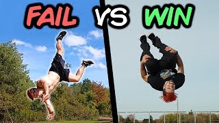 Best Wins VS Fails Compilation Parkour Funny [upl. by Ettenot419]