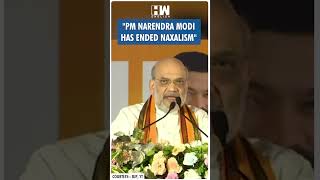 Shorts  quotPM Narendra Modi has ended Naxalismquot  Amit Shah  Maharashtra Elections [upl. by Neumeyer]