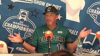 Coastal Carolina coach goes off on NIL in final career press conference [upl. by Chet]