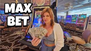 Max Beting Dragon Link Until I Hit a Bonus Las Vegas Slots [upl. by Carmela]