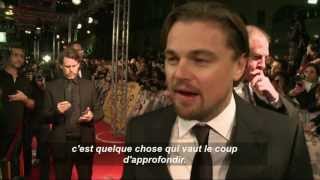 DiCaprio à Paris pour la première de son nouveau film [upl. by Rydder]