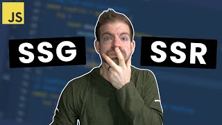 SSG vs SSR Explained in 10 Minutes For Beginners [upl. by Leeth]