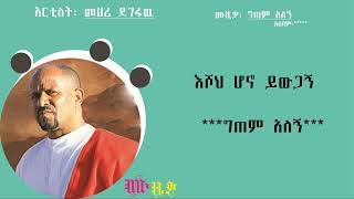 መሀሪ ደገፋው ፡ ግጠም አለኝ Mehari Degefaw  Gitem Alegn Music Lyrics Video [upl. by Catrina]