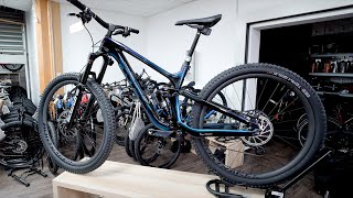 Bike 2022  Trek Slash 99 XX1 AXS Flight Project One Fully MTB Review [upl. by Harms237]