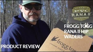 FROGG TOGG RANA II HIP WADER PRODUCT REVIEW [upl. by Dazhehs149]