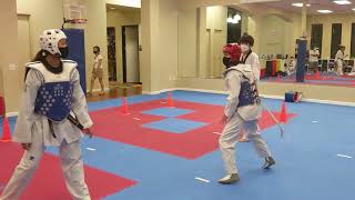 Arizona Taekwondo Sparring Session [upl. by Amrak]