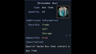 🔴 LIVE  GACHA BOX MIDVEMBER KITA COBA  CHAOS [upl. by Sherer]