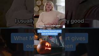 What Martha Stewart Gives Out on Halloween marthastewart [upl. by Naillij202]