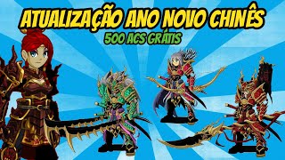 AQW Ano novo Chinês  Boost  500 ACs Grátis [upl. by Ahtamas235]