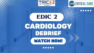 EDIC 2TRICS 2 CARDIOLOGY DEBRIEF [upl. by Chansoo]