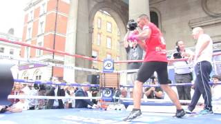 Kell Brook Shadow Boxing Ready To Outbox Gennady Golovkin EsNews Boxing [upl. by Erich]