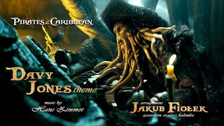 Davy Jones Theme Pirates of the Caribbean for 2 accordions organo amp kalimba [upl. by Adnama597]