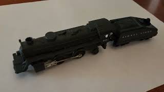 Lionel postwar 251 steam locomotive with Lionel Lines tender needs some lovin [upl. by Isadore705]